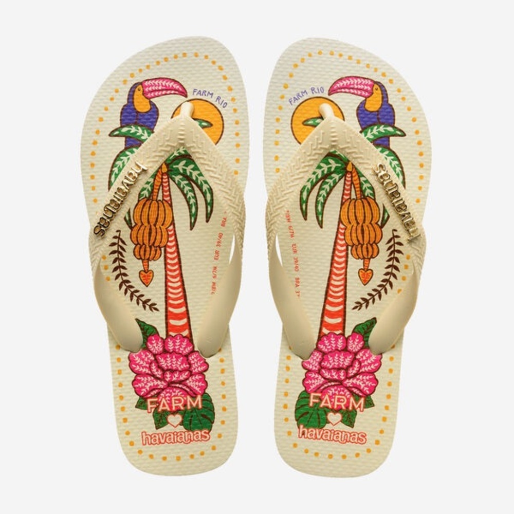 NWT Havaianas Farm Rio Summer
